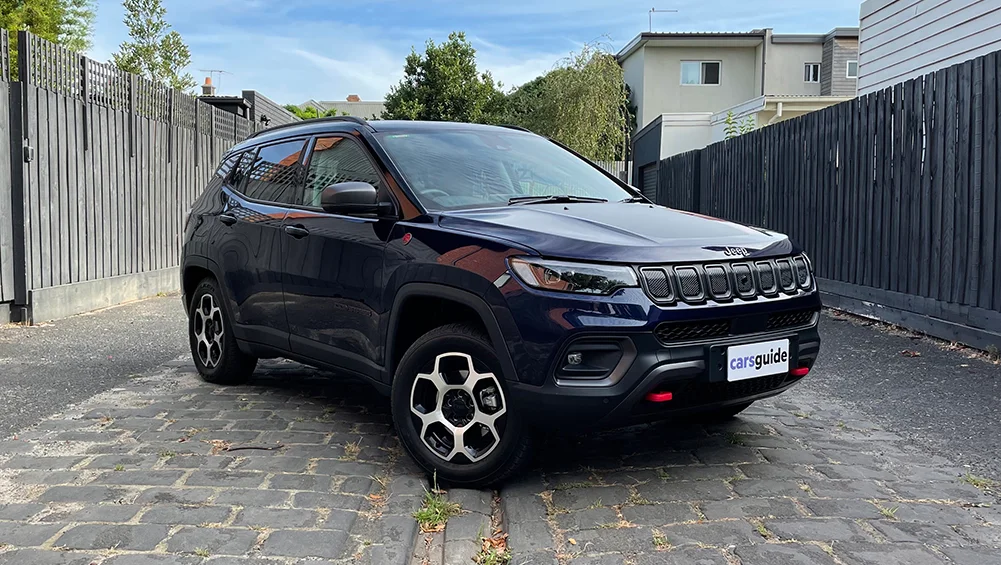 Jeep has made some subtle tweaks to the Compass’ front-end styling. (image: Tim Nicholson)